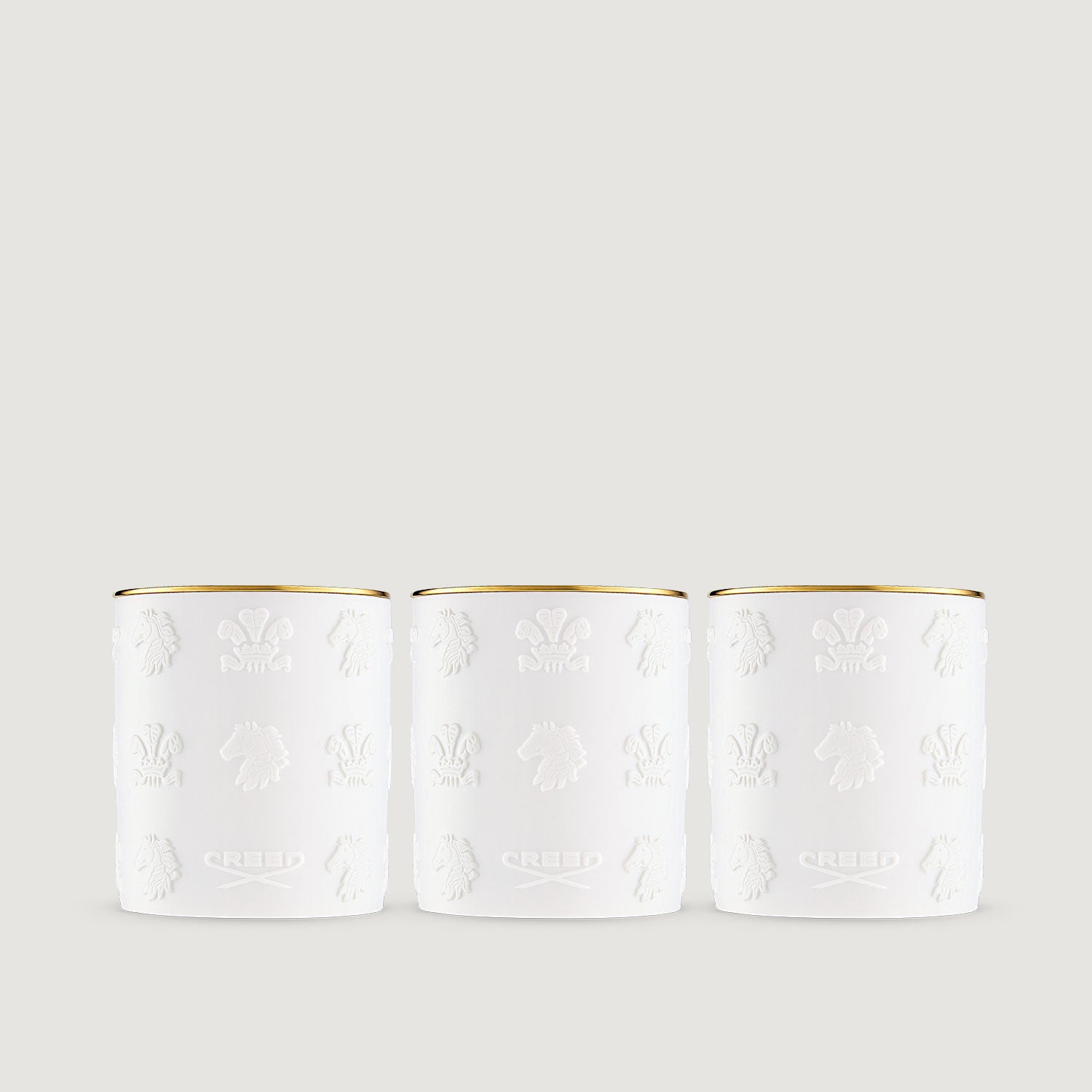 Porcelain Candle Trio