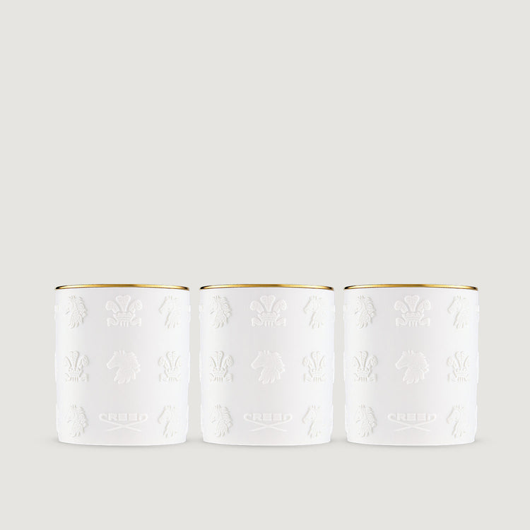 Porcelain Candle Trio